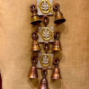 Ganesha (Ganapati) & Om Wind Chime